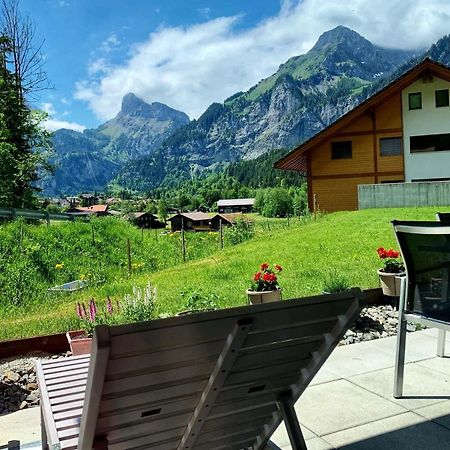 Bueelbad - Relax Holiday Apartment Kandersteg Exteriör bild