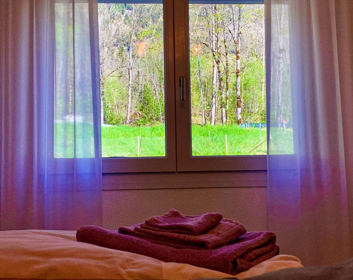 Bueelbad - Relax Holiday Apartment Kandersteg Exteriör bild