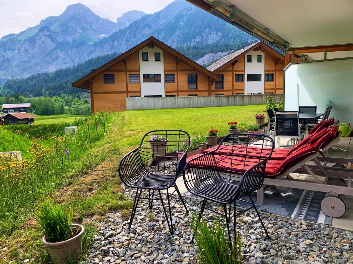 Bueelbad - Relax Holiday Apartment Kandersteg Exteriör bild